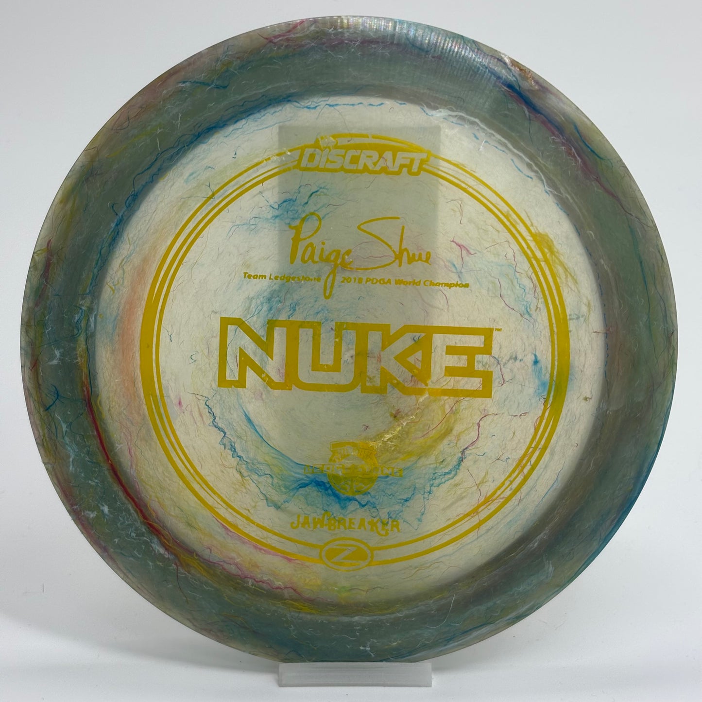 Discraft Nuke | Jawbreaker Z | Paige Shue Team Ledgestone 2018 World Champion