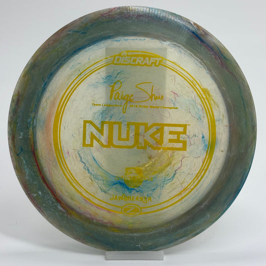 Discraft Nuke | Jawbreaker Z | Paige Shue Team Ledgestone 2018 World Champion