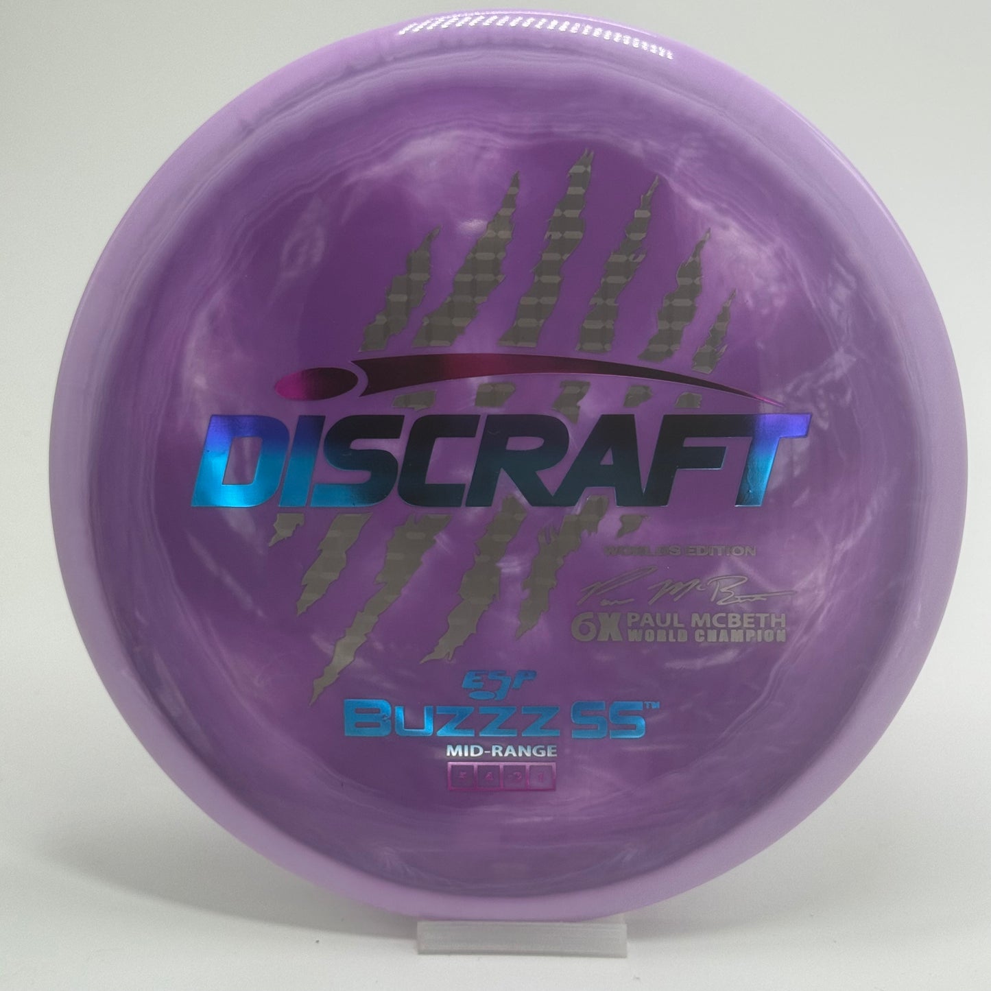 Discraft Buzzz SS | ESP | 2026 Worlds Edition 6 Claw Paul McBeth 6x World Champion