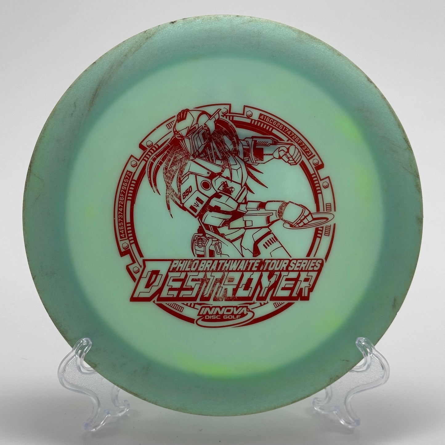 Innova Destroyer | Glow Star Philo Brathwaite 2019 Tour Series Flat Wing