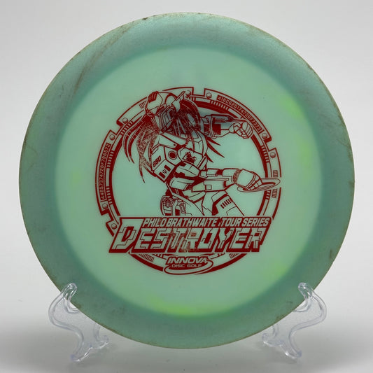 Innova Destroyer | Glow Star Philo Brathwaite 2019 Tour Series Flat Wing