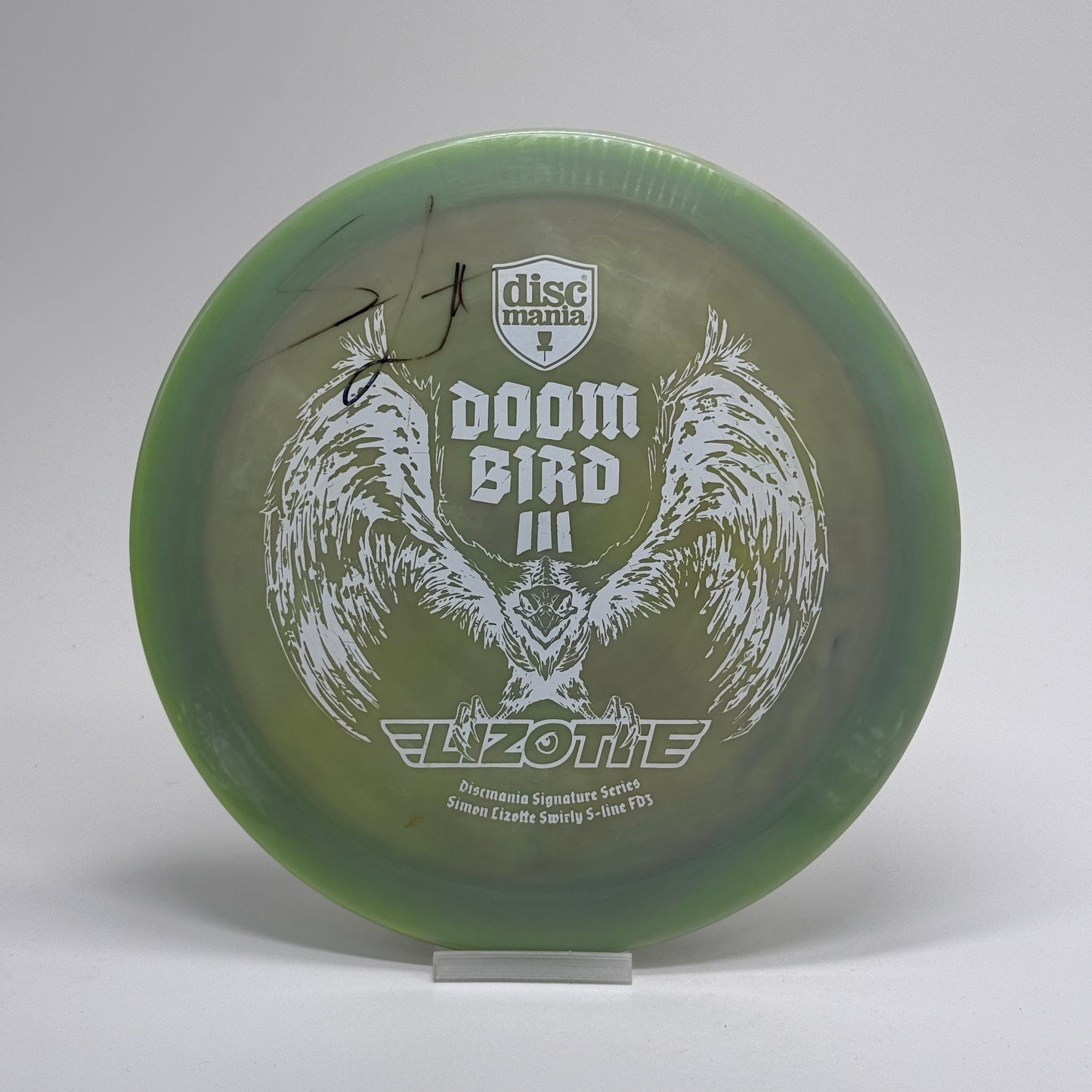 Used | Discmania Doom Bird 3 | Swirly S-Line | Simon Lizotte Signature Series FD3