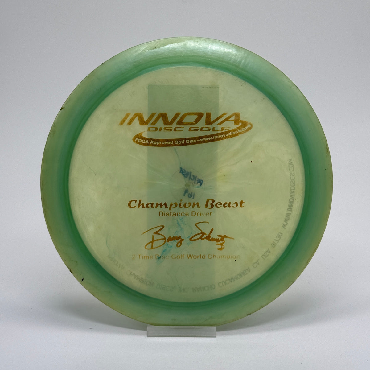 Used | Innova Beast | Champion | Barry Schultz 2x World Champion | PFN Patent