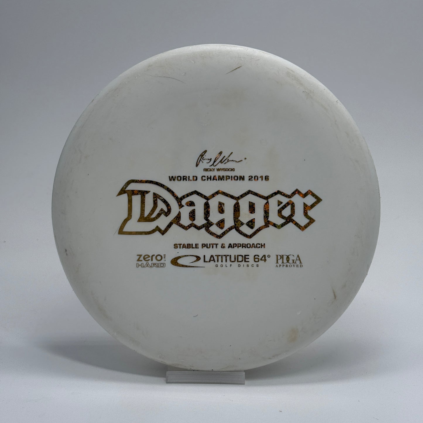 Used | Latitude 64 Dagger | Zero Hard Line | Ricky Wysocki 2016 World Champion
