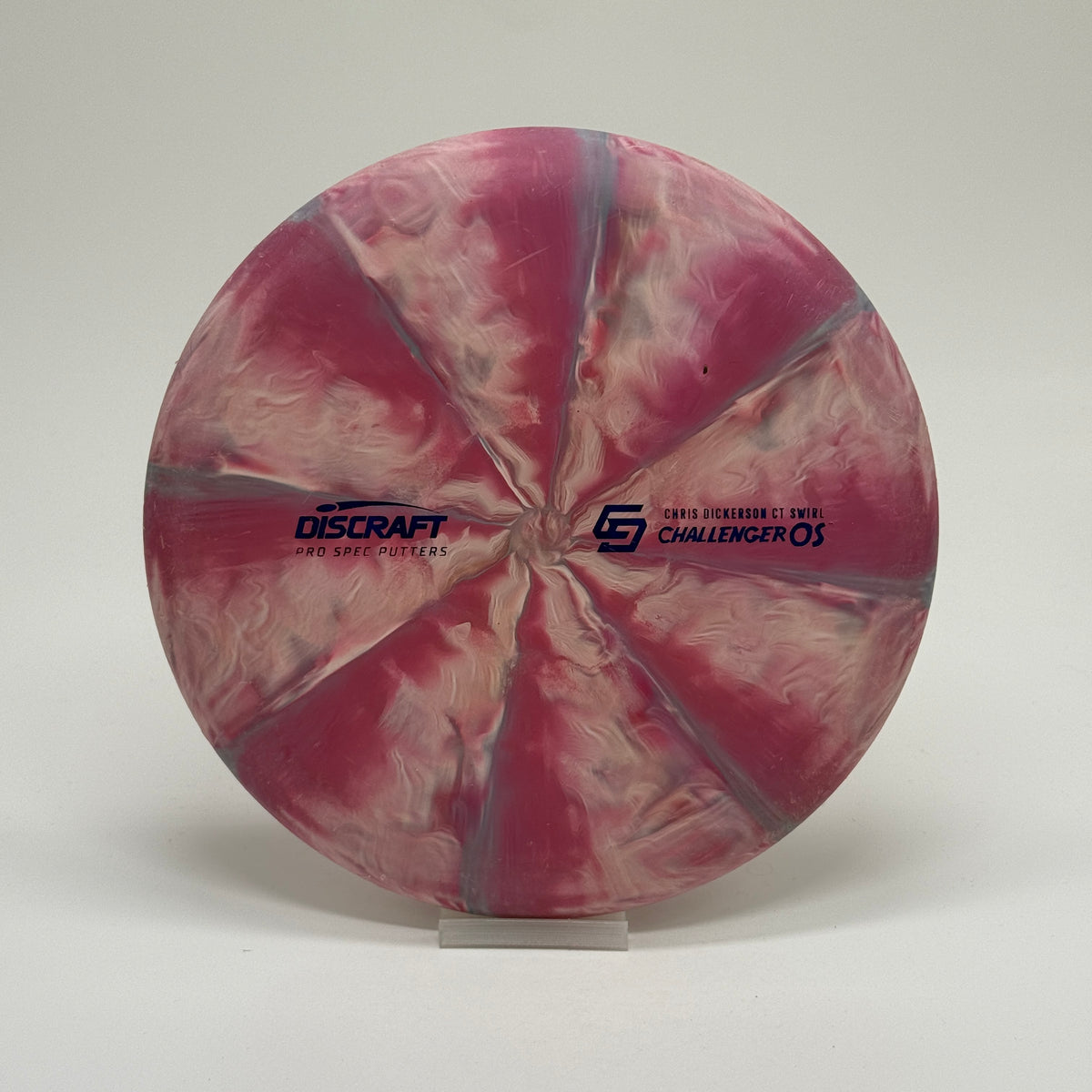 Used | Discraft Challenger OS | CT Swirl | Chris Dickerson