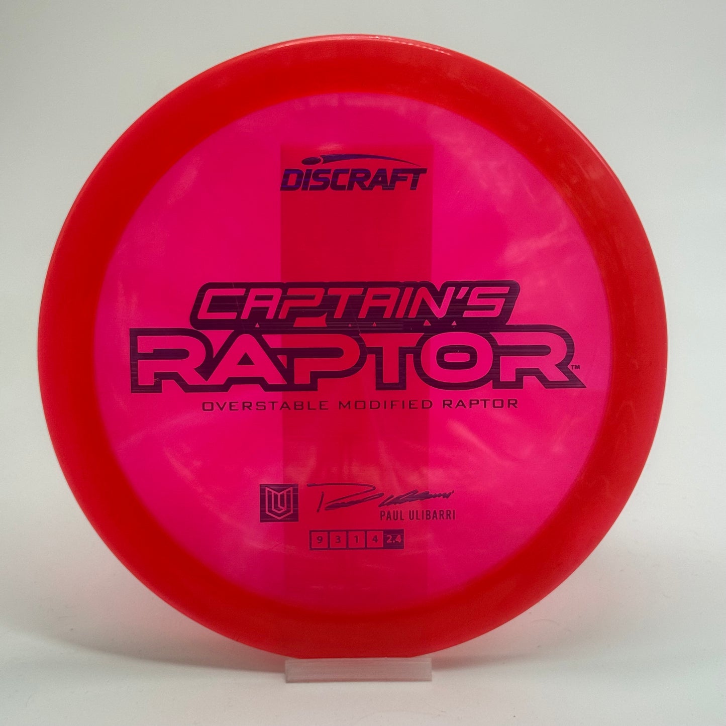 Discraft Captain's Raptor | Z Swirl | 2025 Paul Ulibarri Line