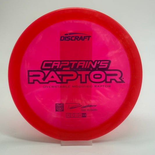 Discraft Captain's Raptor | Z Swirl | 2025 Paul Ulibarri Line
