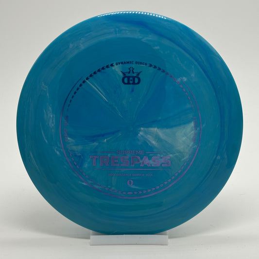 Dynamic Discs Trespass Supreme | First Run