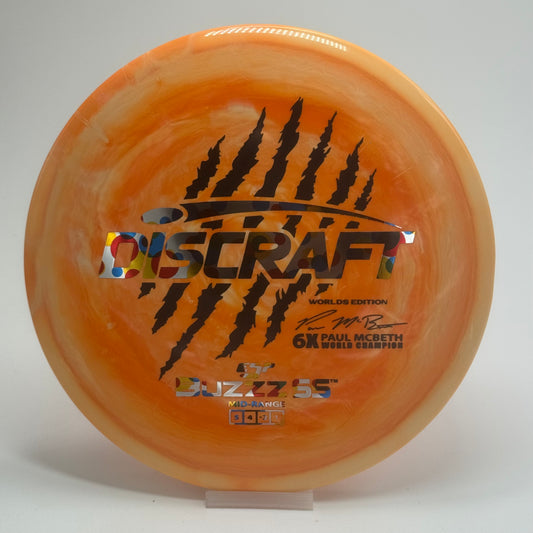 Discraft Buzzz SS | ESP | 2026 Worlds Edition 6 Claw Paul McBeth 6x World Champion