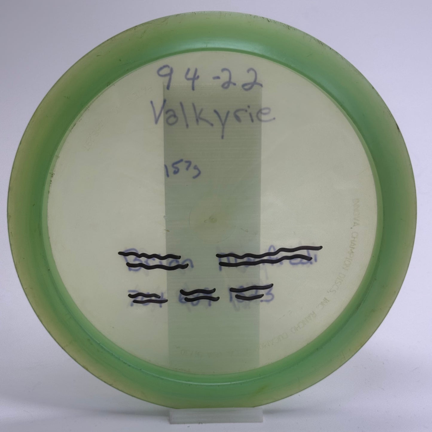 Innova Valkyrie | Gummy Champion | Juliana Korver 5x World Champion | PFN Patent