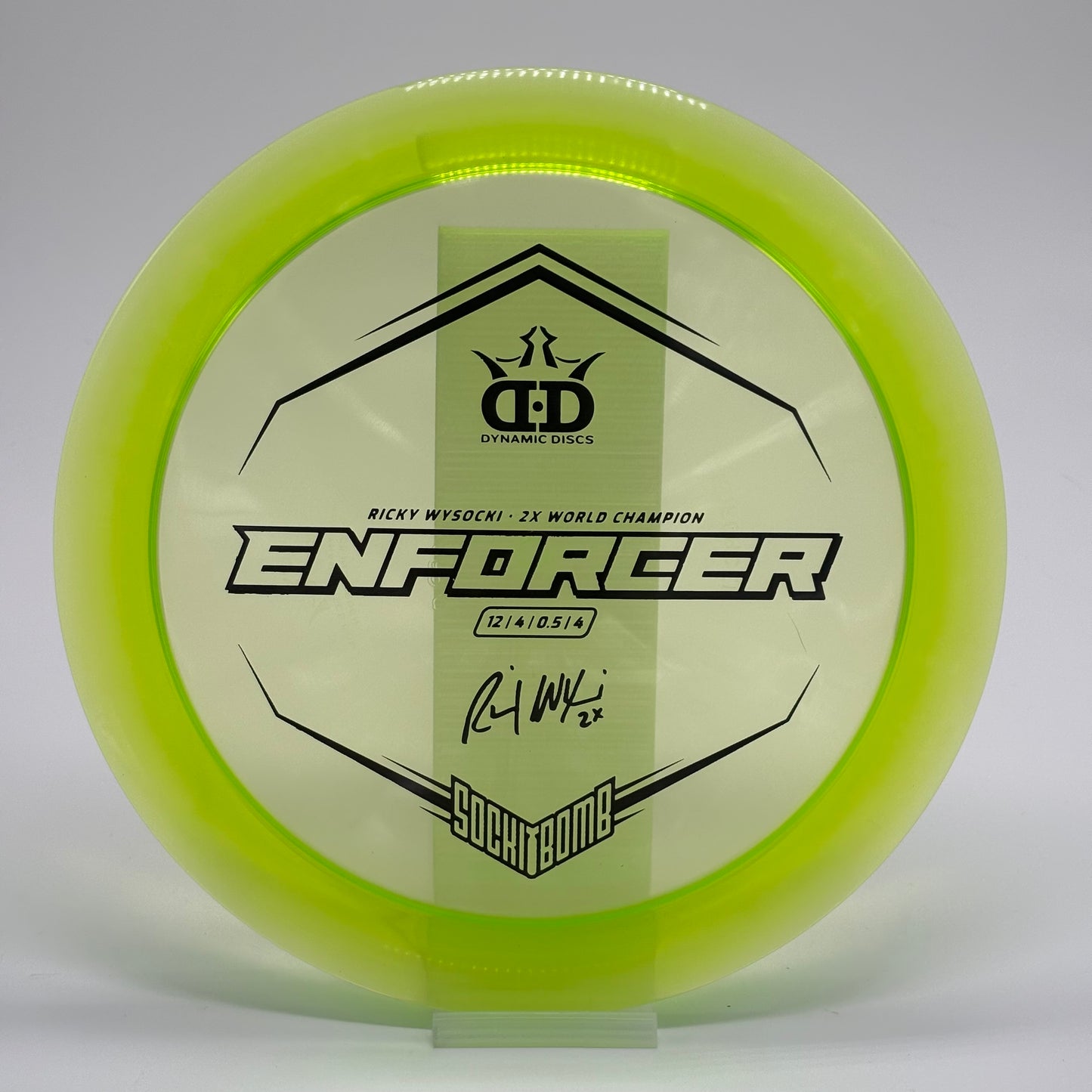 Dynamic Discs Enforcer | Lucid-X | Ricky Wysocki 2x World Champion