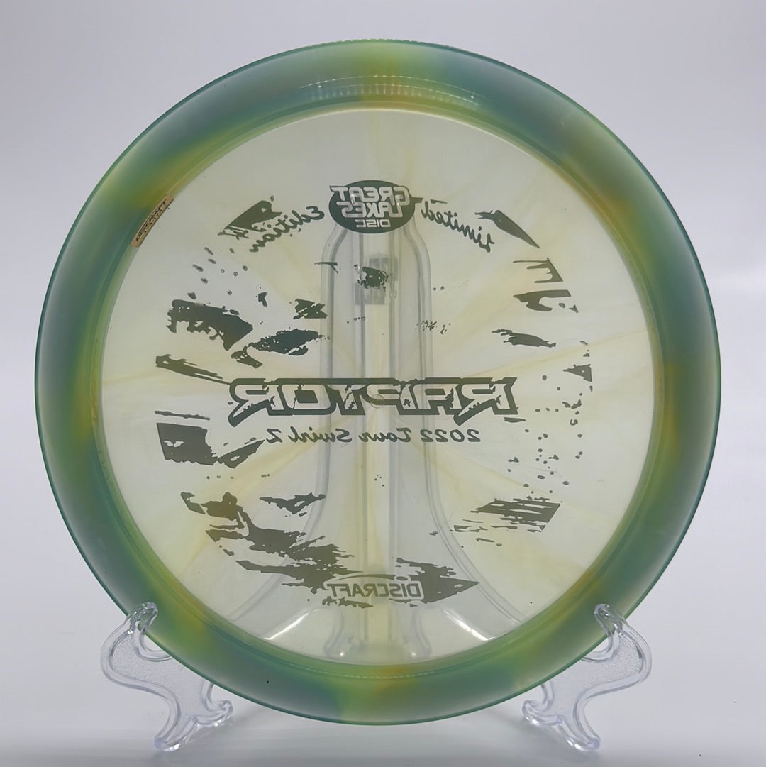 Discraft Raptor | Z Swirl 2022 Great Lakes Disc Limited Edition