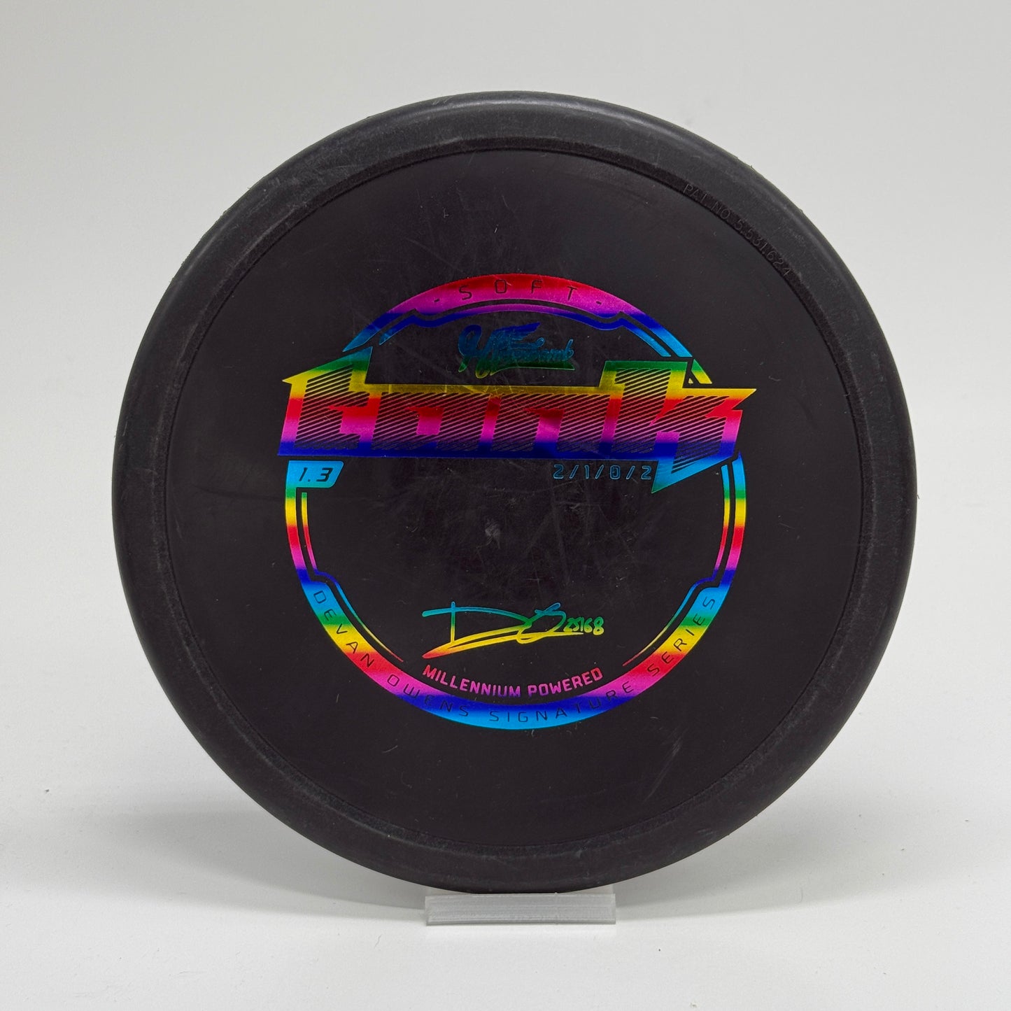 Used | Hyzerbomb Tank | Soft 1.3 | Devan Owens Signature Series | Millennium Powered