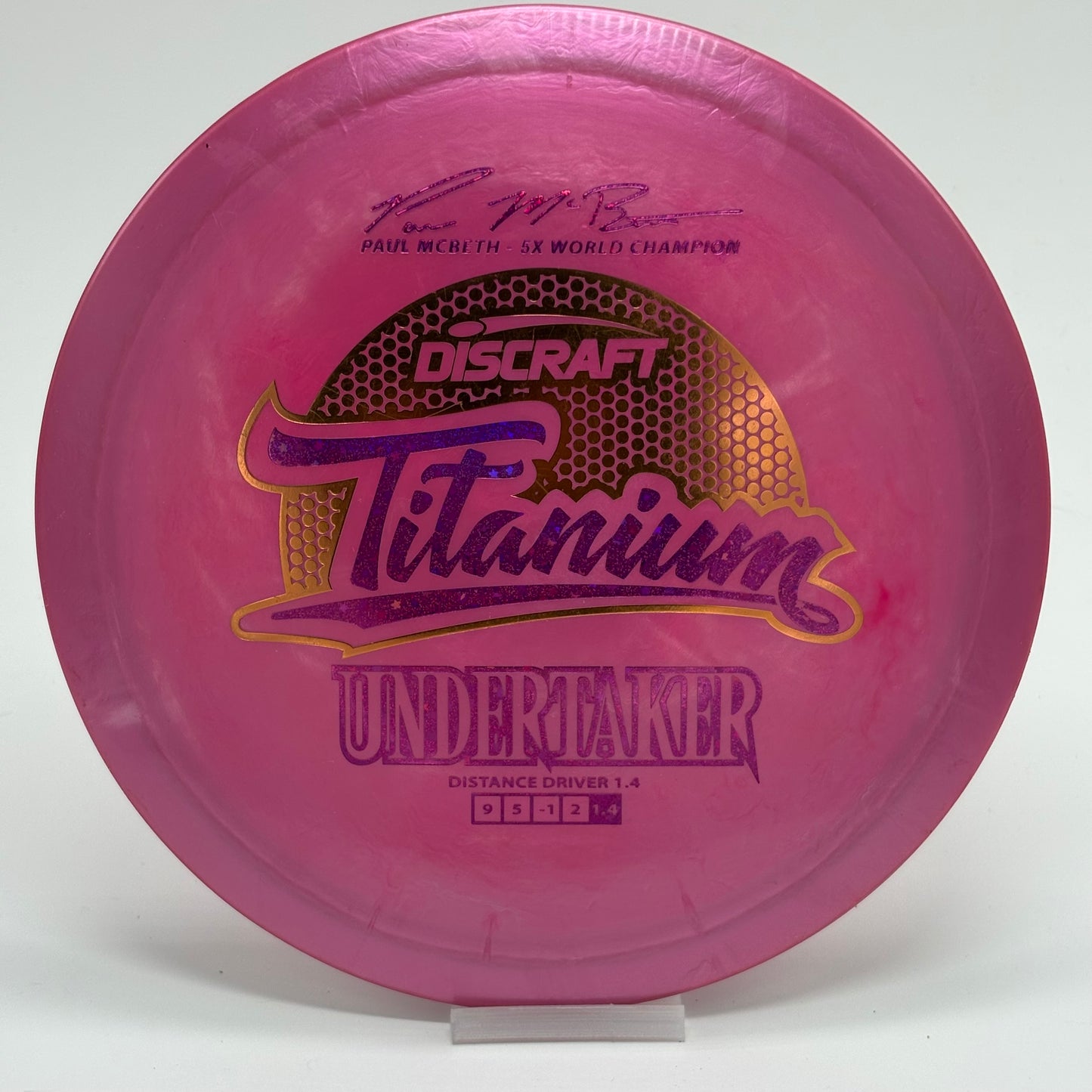Discraft Undertaker | Titanium TI | Paul McBeth 5x World Champion