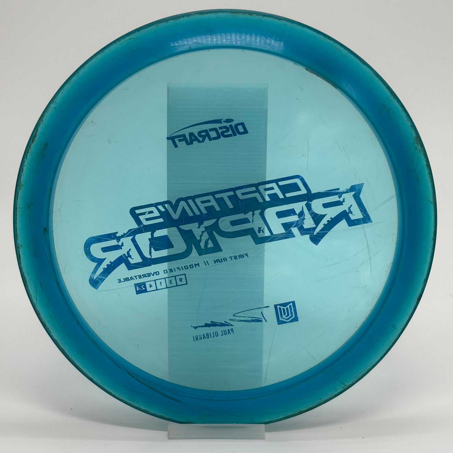 Discraft Captain's Raptor | Z | First Run Paul Ulibarri Line