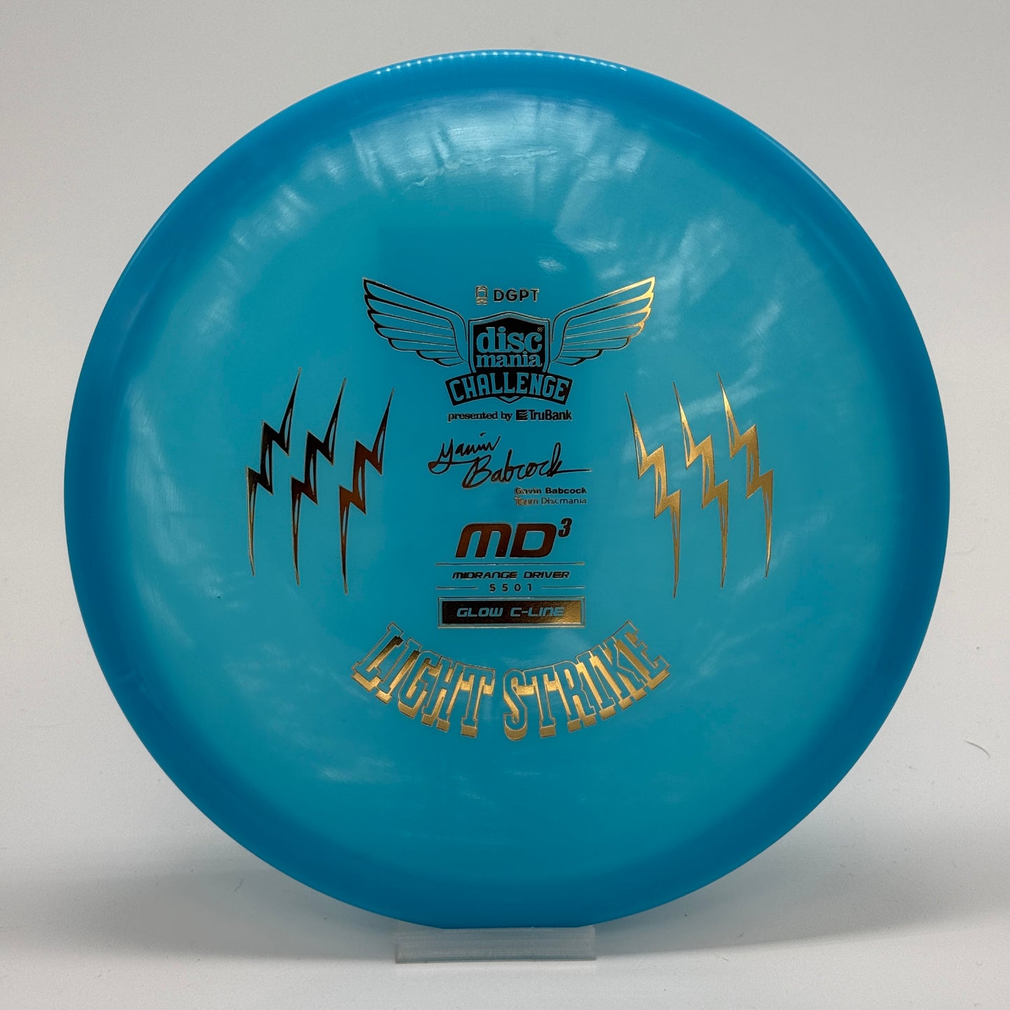 Discmania Lightning Strike | Color Glow C-Line | Gavin Babcock Signature Series MD3