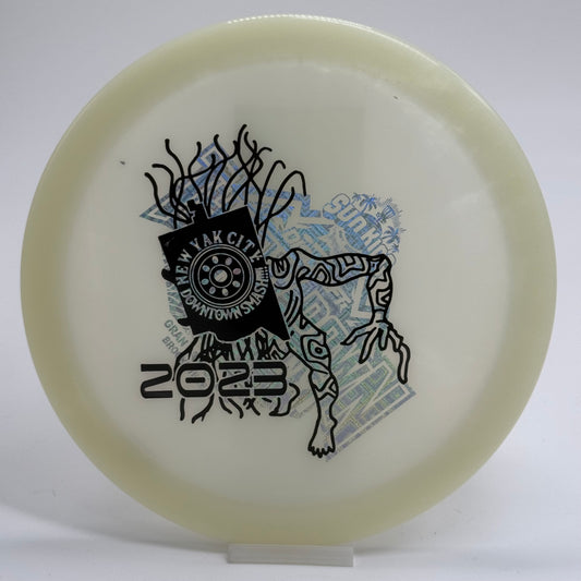 Discraft Raptor | Glo Z | New Yak City Downtown Smash 2023 | Double Stamp