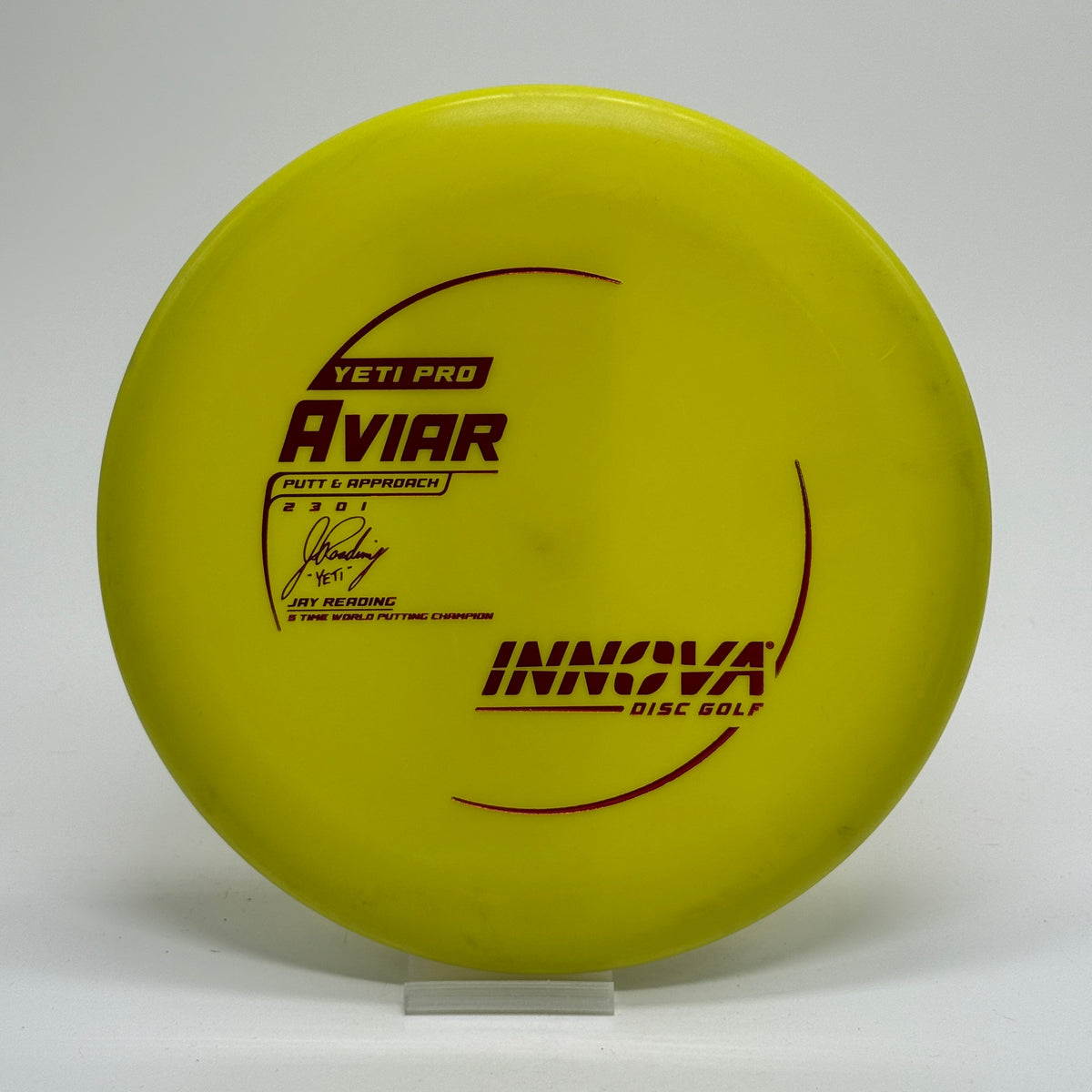 Used | Innova Aviar | Yeti Pro | Jay Reading 5x World Putting Champion
