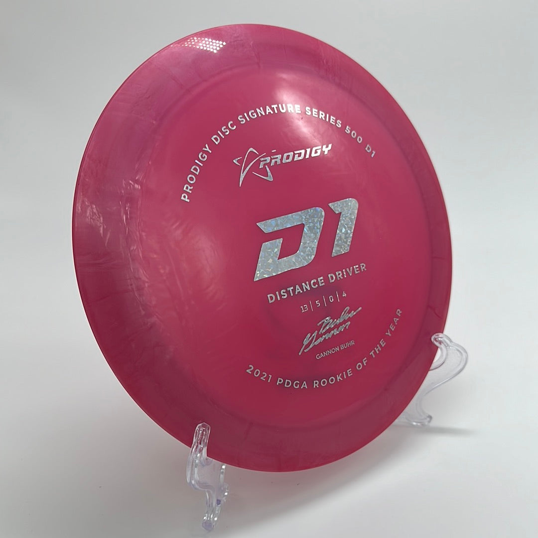 Used | Prodigy D1 | 500 Gannon Buhr 2021 PDGA Rookie of the Year
