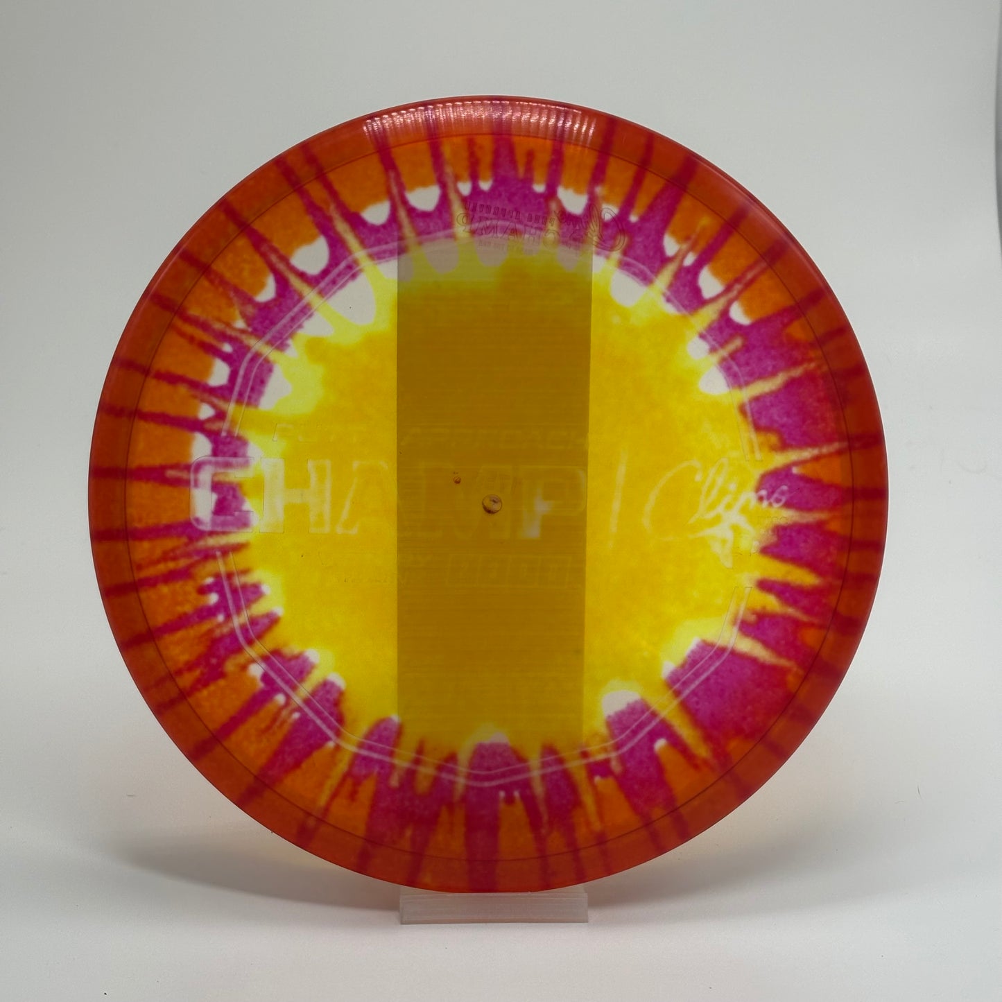 Climo Disc Golf Champ | Victory Line Fly Dye