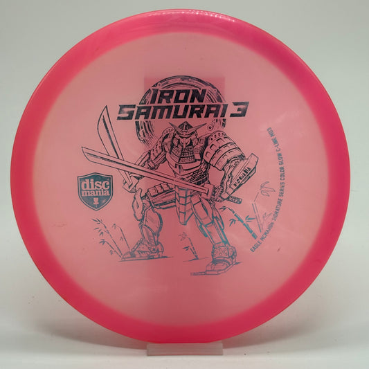Discmania Iron Samurai 3 | Color Glow C-Line | Eagle McMahon Signature Series MD3