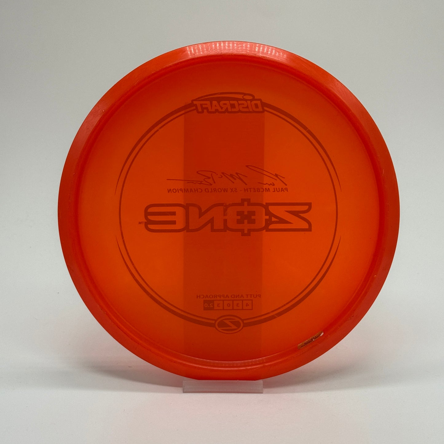 Used | Discraft Zone | Z | Paul McBeth 5x World Champion