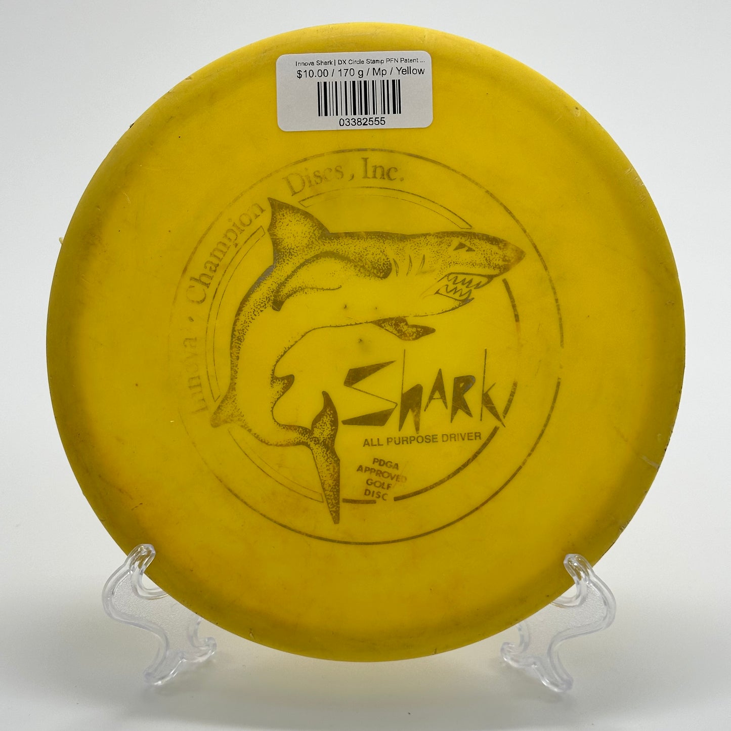 Innova Shark | DX Circle Stamp PFN Patent # Ontario