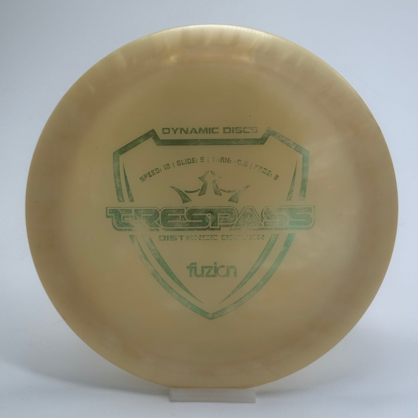 Used | Dynamic Discs Trespass | Fuzion | Digi Weight $Run