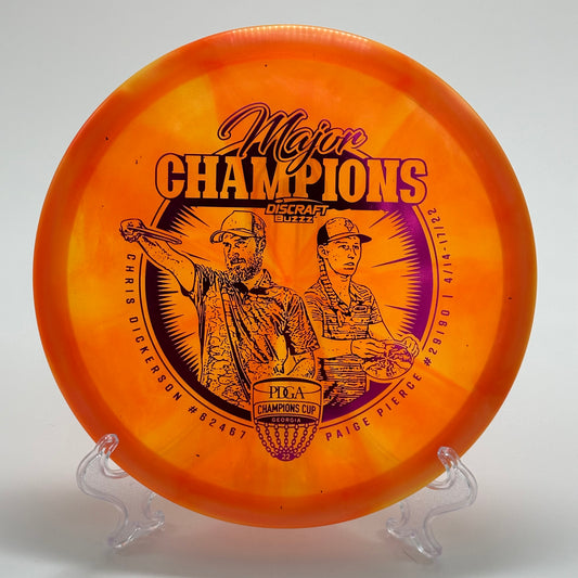 Discraft Buzzz | Swirl Z Major Champions Chris Dickerson Paige Pierce 2022