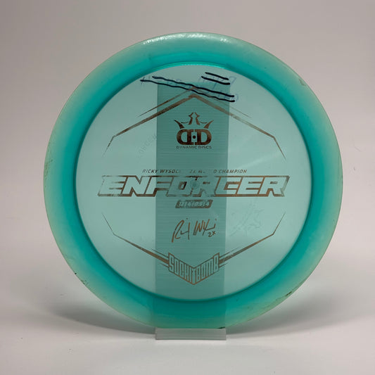 Dynamic Discs Enforcer | Lucid X | Ricky Wysocki 2x World Champion Sockibomb
