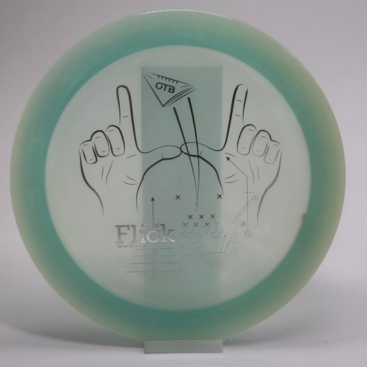 Discraft Flick | Glo CryZtal | Paper Football OTB