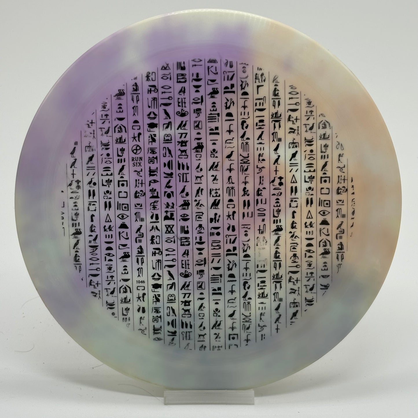 Infinite Discs Pharaoh | S-Blend | Hieroglyphic Stamp Run 6 Custom Dye
