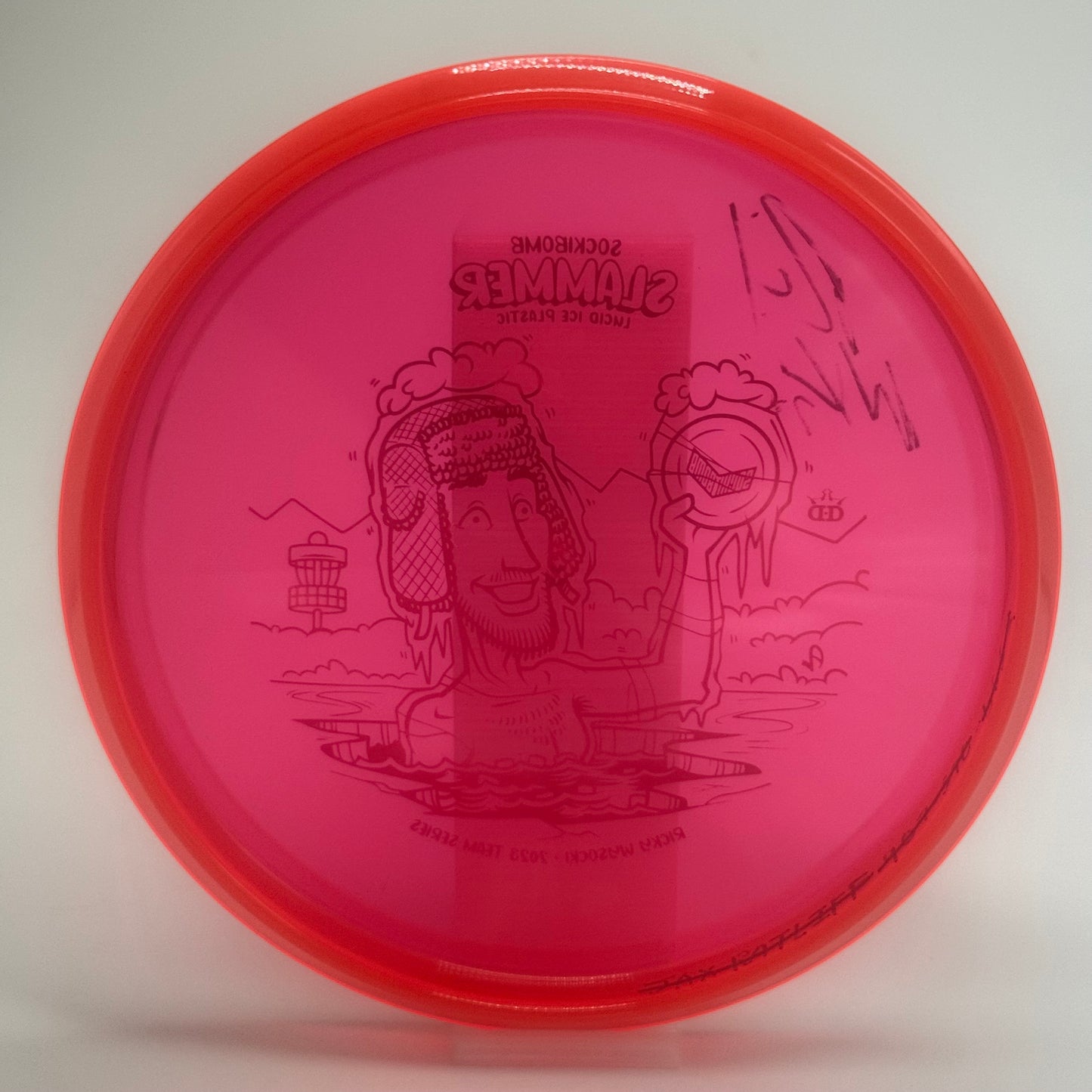 Used | Dynamic Discs Slammer Sockibomb | Lucid Ice