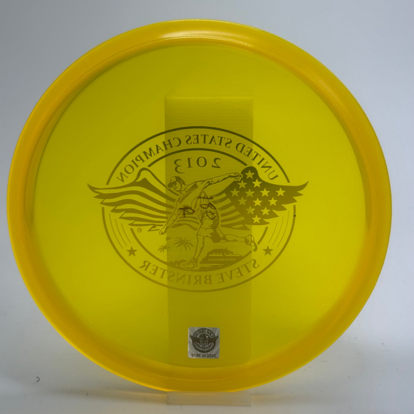 Innova Roc | Champion | 2013 United States Champion Steve Brinster 198/ 2000 | Patent Penned