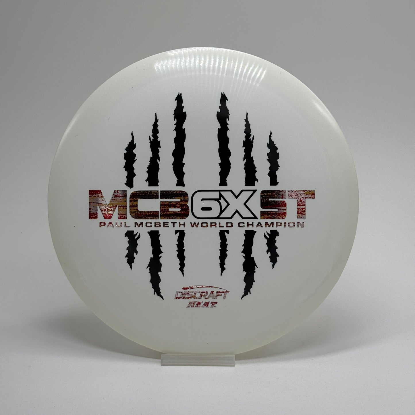 Used | Discraft Heat | ESP | MCB6XST Paul McBeth 6x World Champion 6 Claw