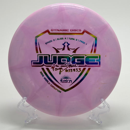 Dynamic Discs Judge | Fuzion Paige Shue 2018 World Champion