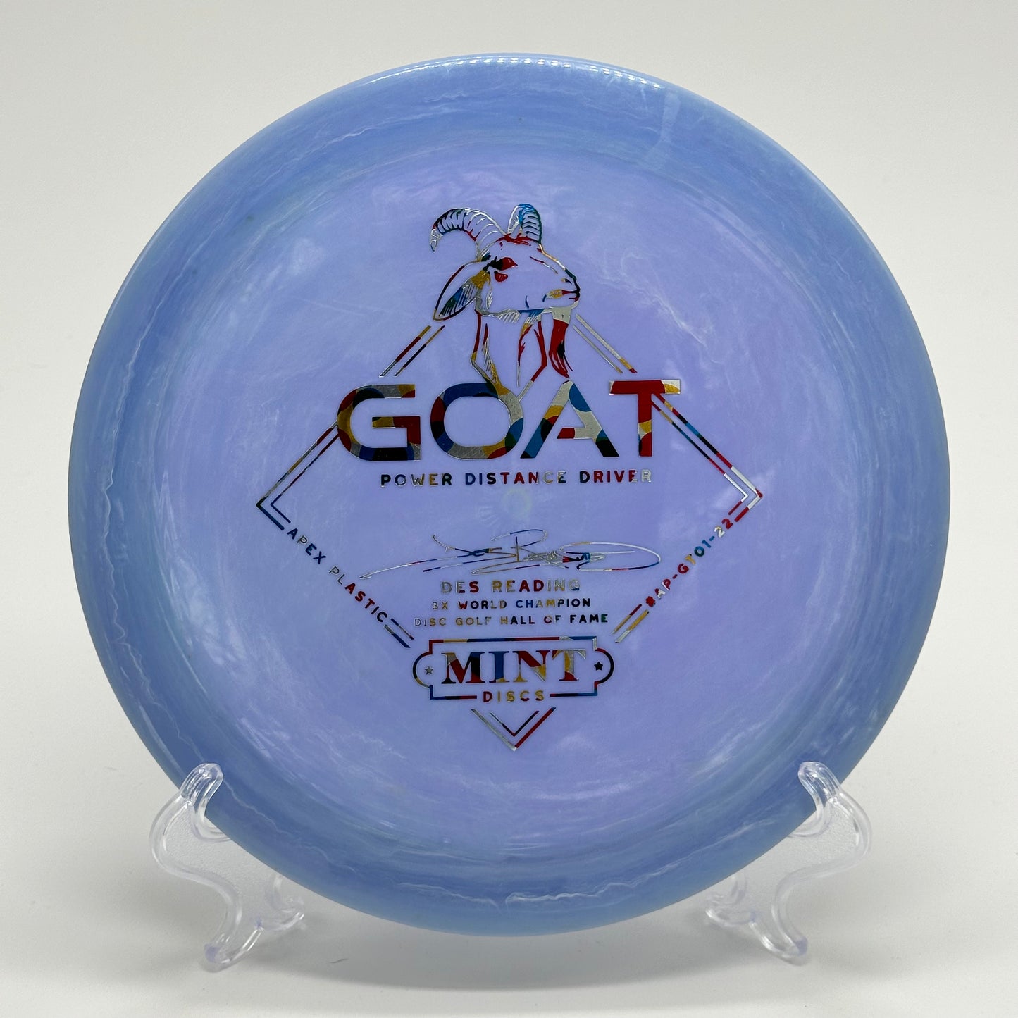 Mint Discs Goat | Apex Des Reading 3x World Champion AP-GT01-22