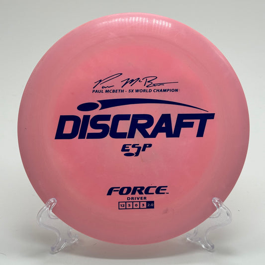 Discraft Force | ESP Paul McBeth 5x World Champion