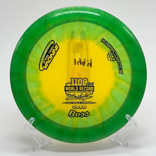 Innova Boss | Blizzard Champion David Wiggins Jr 1108 World Distance Record