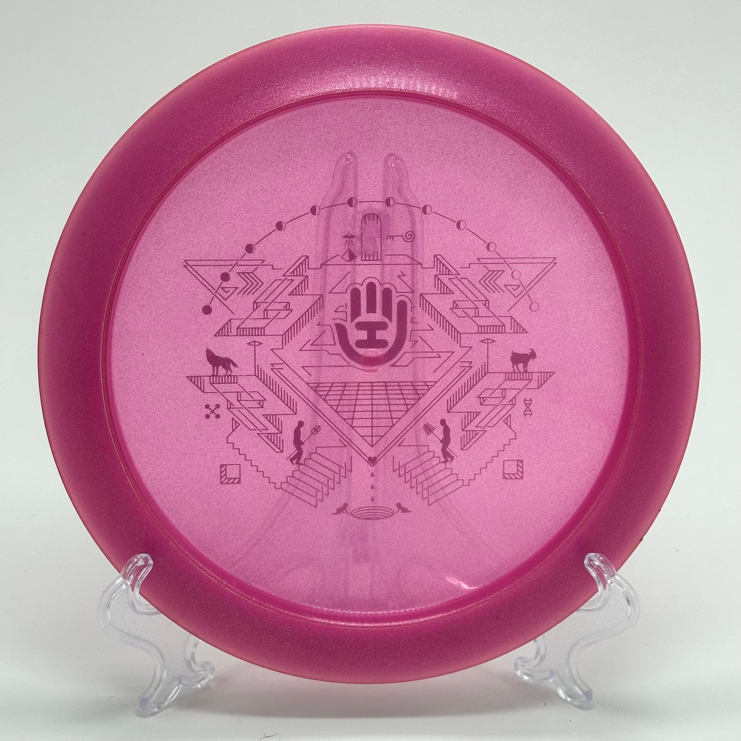 Dynamic Discs Trespass | Glimmer Lucid "Handeye Edition