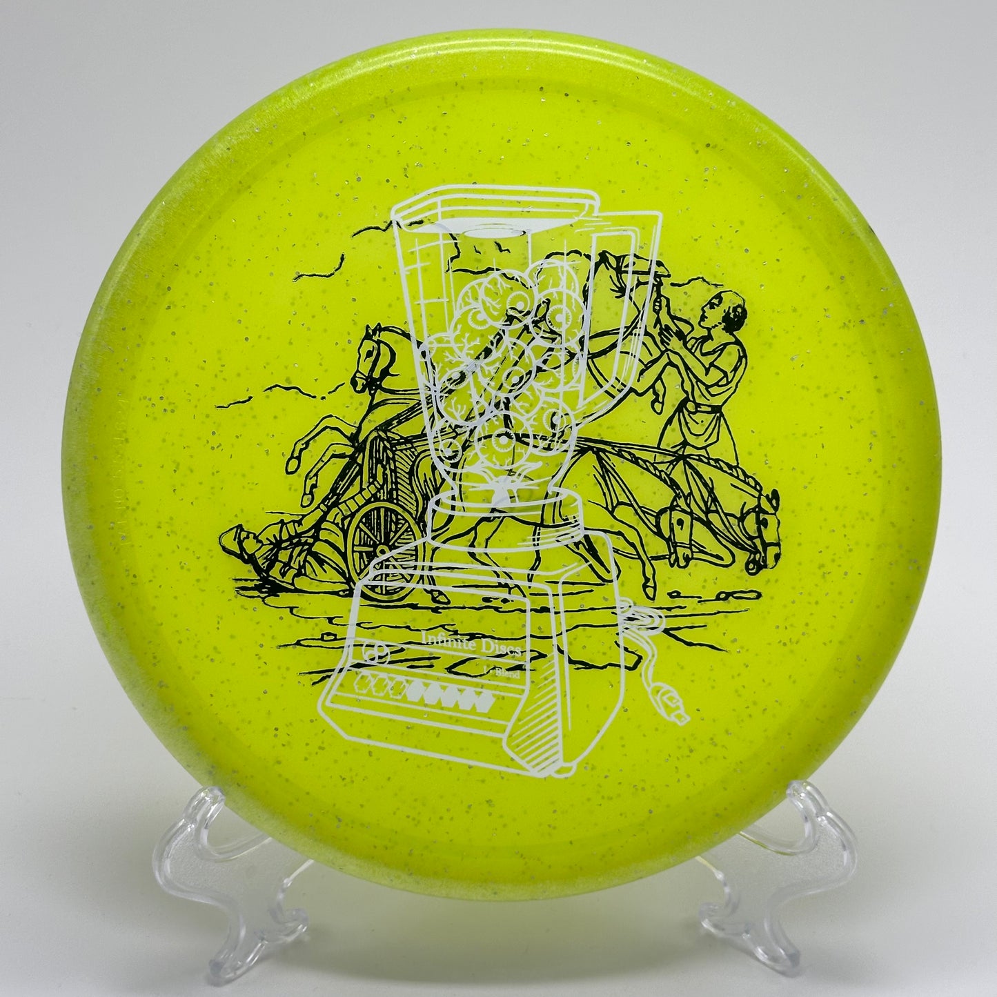 Infinite Discs Glyph | Metal Flake Glow C-Blend X-Out