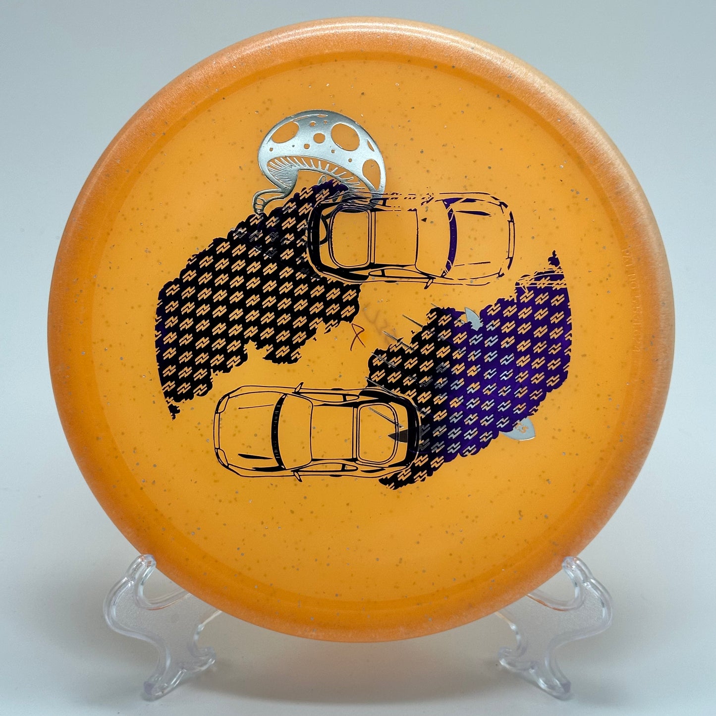 Infinite Discs Glyph | Metal Flake Glow C-Blend X-Out