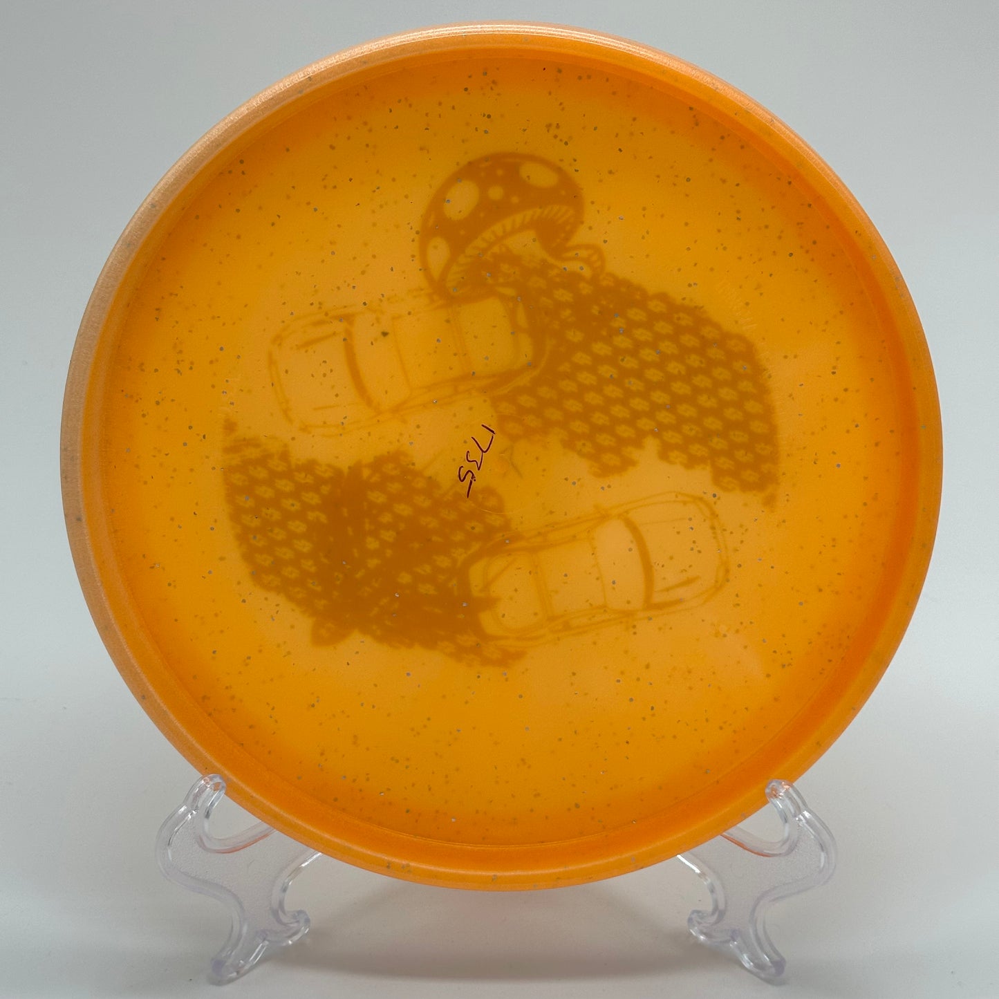 Infinite Discs Glyph | Metal Flake Glow C-Blend X-Out