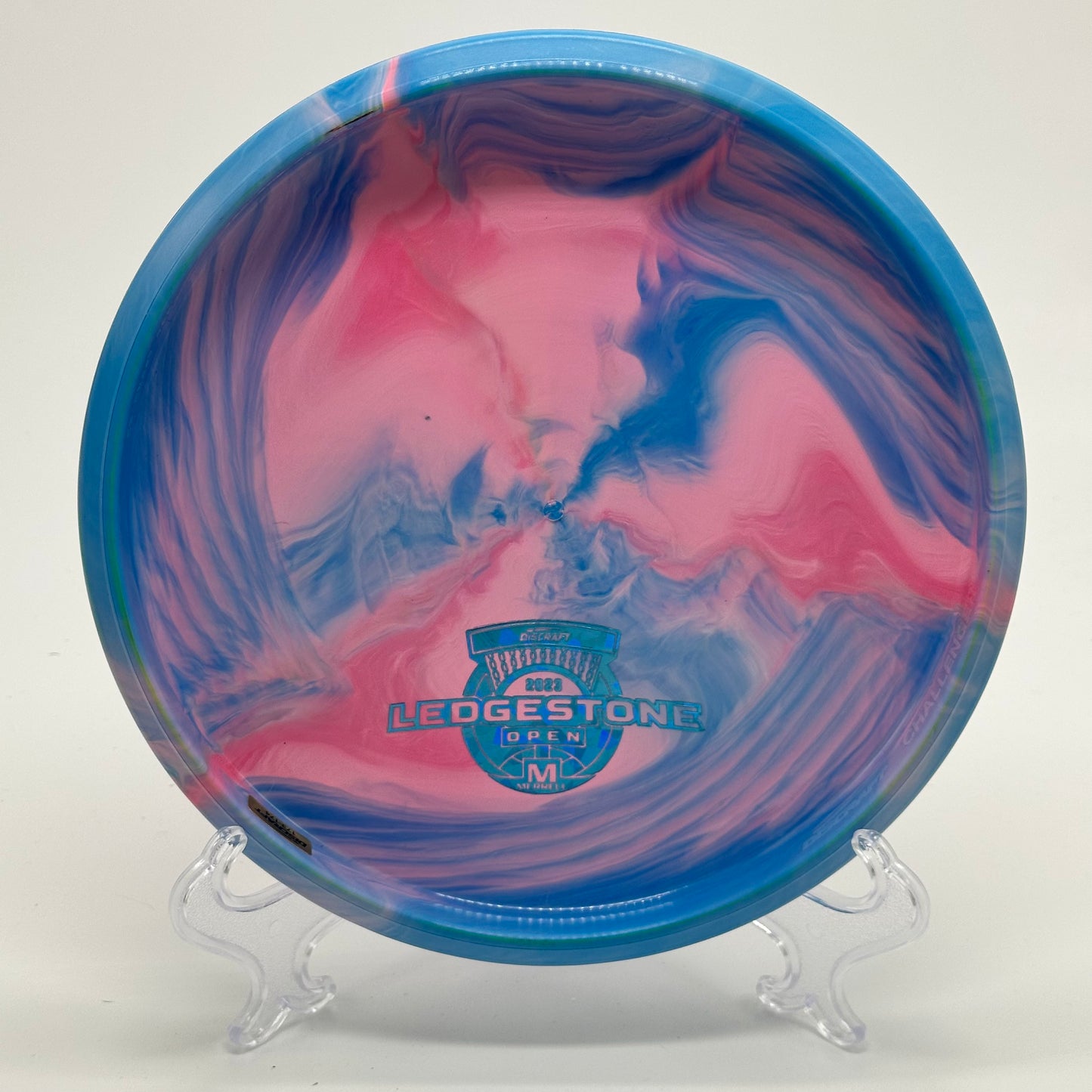 Discraft Challenger | ESP Swirl Ledgestone Open 2023 Bottom Stamp