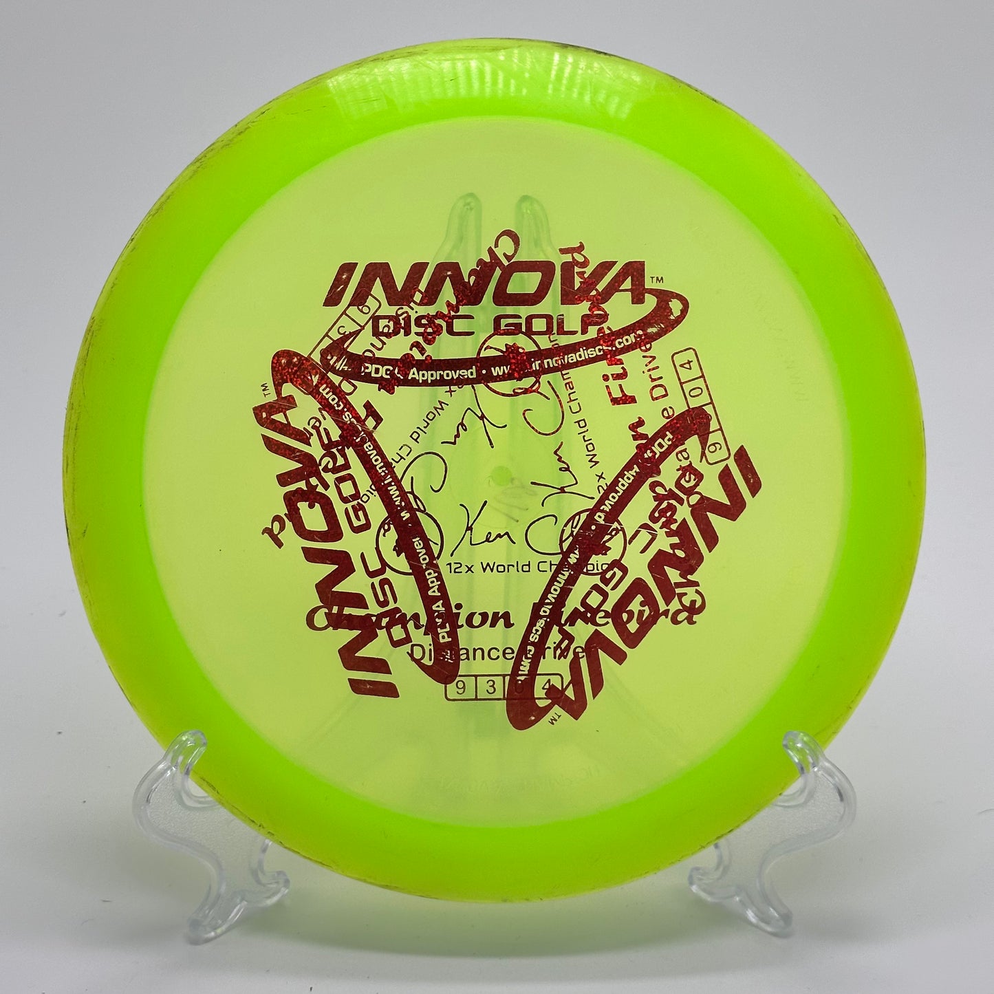 Innova Firebird | Champion Ken Climo 12x World Champion Double Stamp