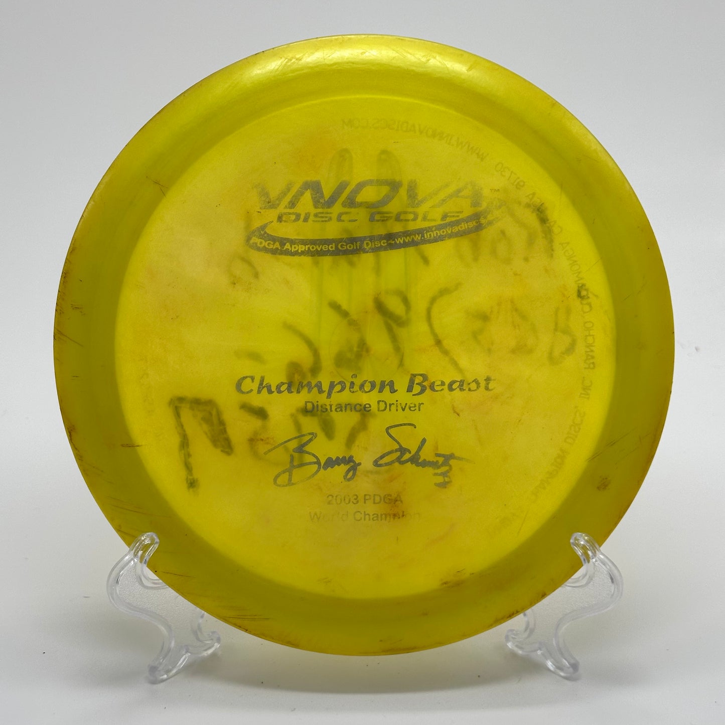 Innova Beast | Pearly Champion Barry Schultz 1x 2008 World Champion PFN Patent