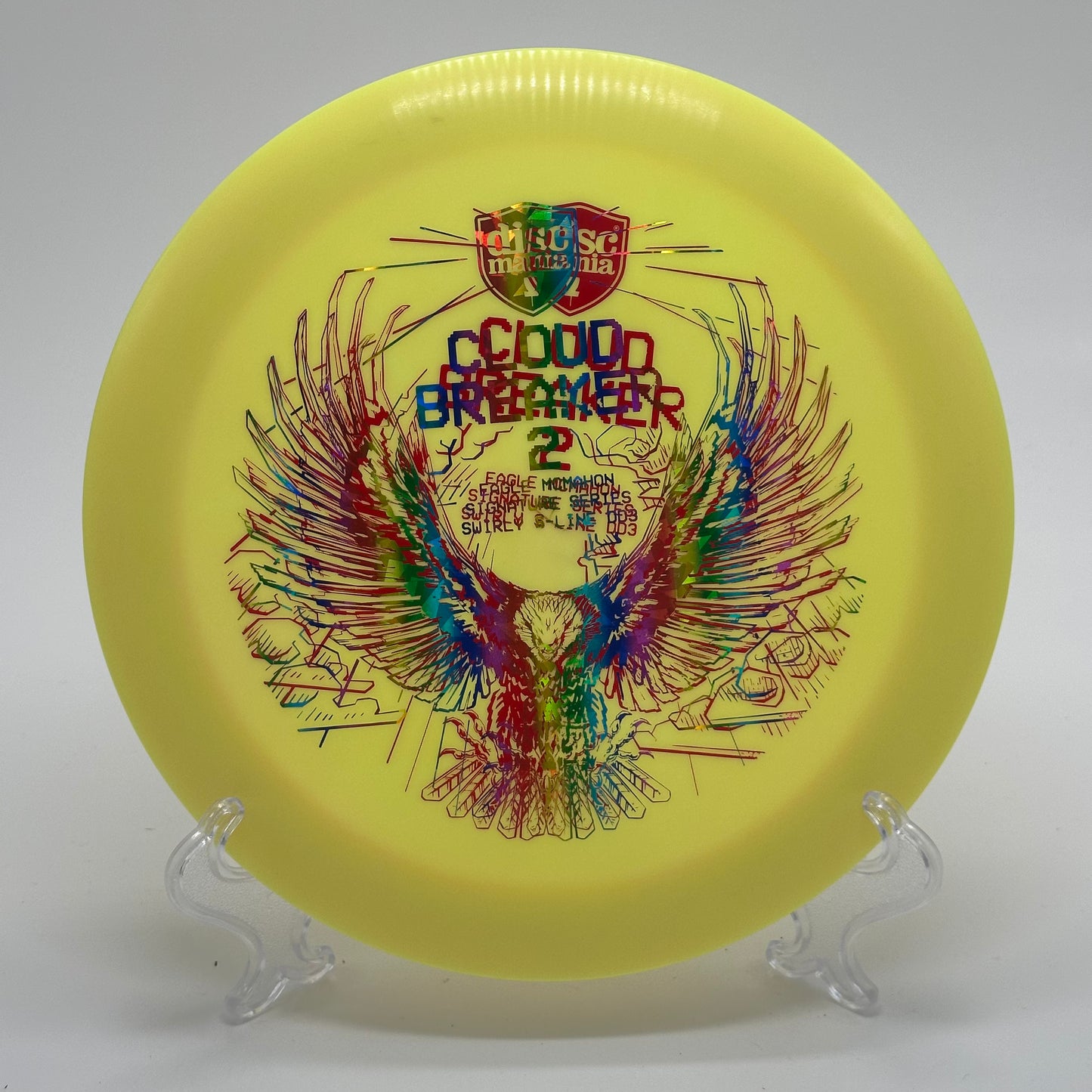 Discmania Cloud Breaker 2 | Eagle McMahon Swirly S-Line DD3 Signature Series (Innova OOP)