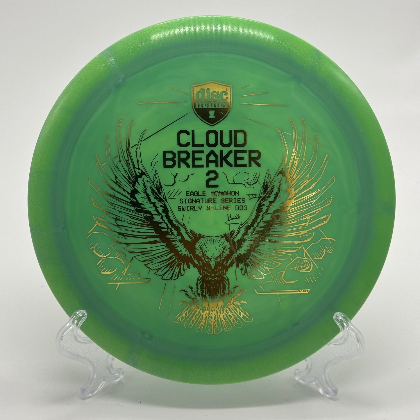 Discmania Cloud Breaker 2 | Eagle McMahon Swirly S-Line DD3 Signature Series (Innova OOP)