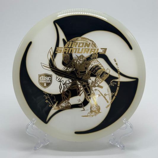 Discmania Iron Samurai 3 | Huk Lab Prototype 1/500 Eagle McMahon Color Glow C-Line MD3