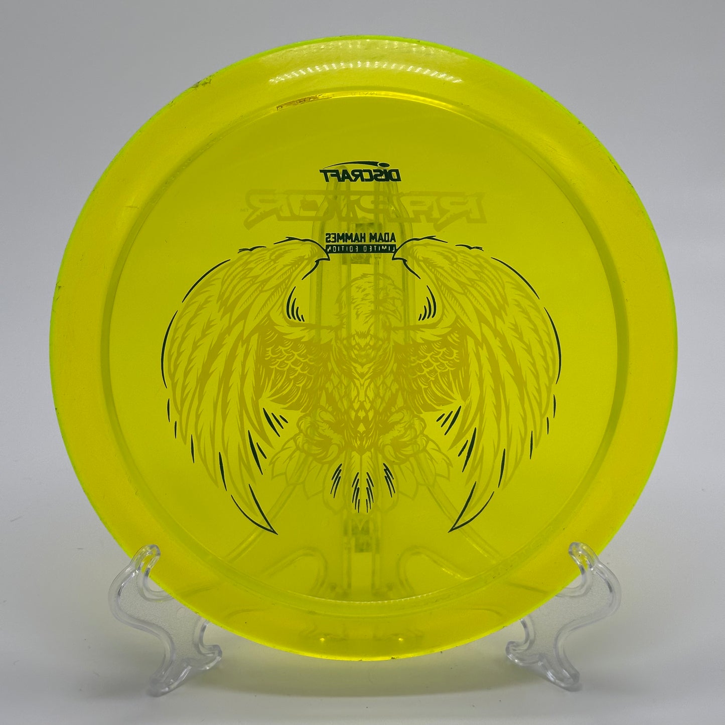 Discraft Raptor | CryZtal Adam Hammes Limited Edition Bald Eagle $RUN